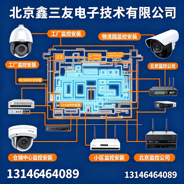北京无线监控安装适用场景，鑫三友室外监控安装施工避坑指南